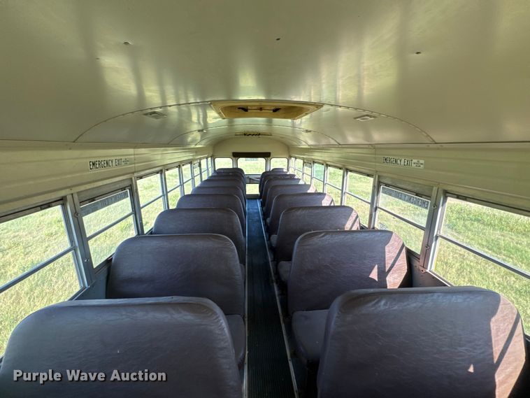 image for item EW4971 1996 Blue Bird school bus