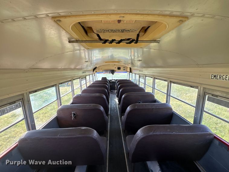 image for item EW4971 1996 Blue Bird school bus