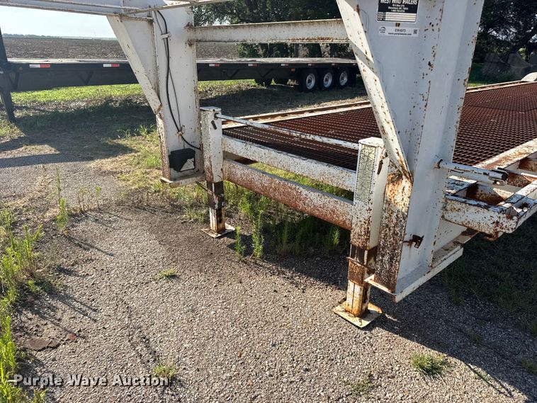 image for item EW4973 1999 West Wind Trailers 50' Low Style equipment trailer
