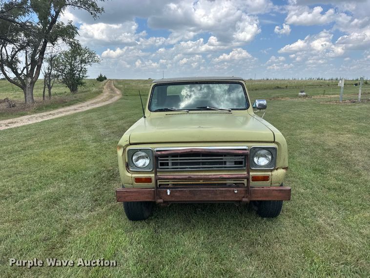 image for item EW4982 1977 International Scout pickup truck