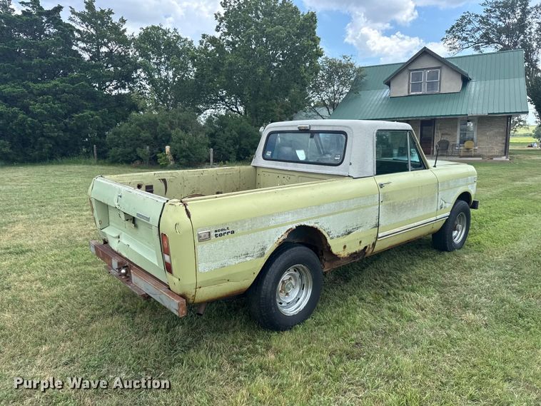 image for item EW4982 1977 International Scout pickup truck