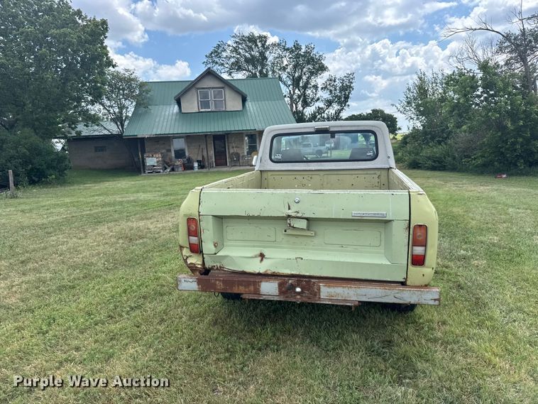 image for item EW4982 1977 International Scout pickup truck