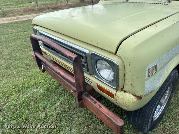 image for item EW4982 1977 International Scout pickup truck