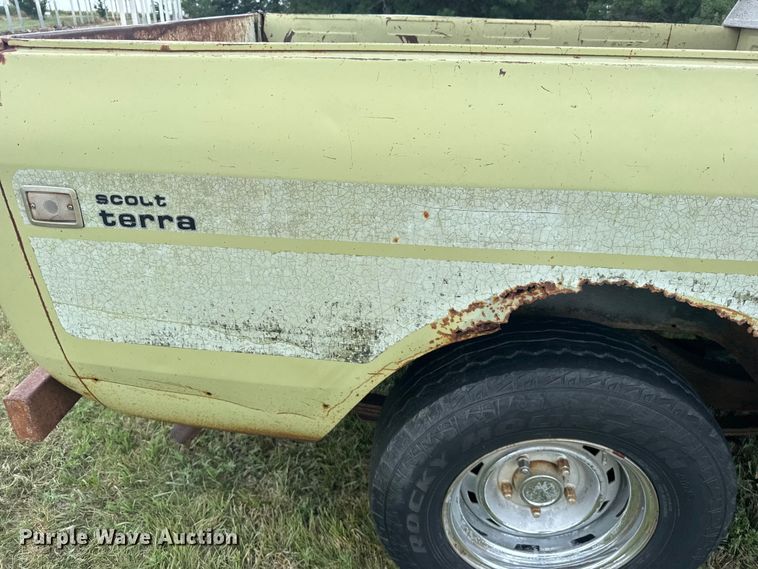 image for item EW4982 1977 International Scout pickup truck