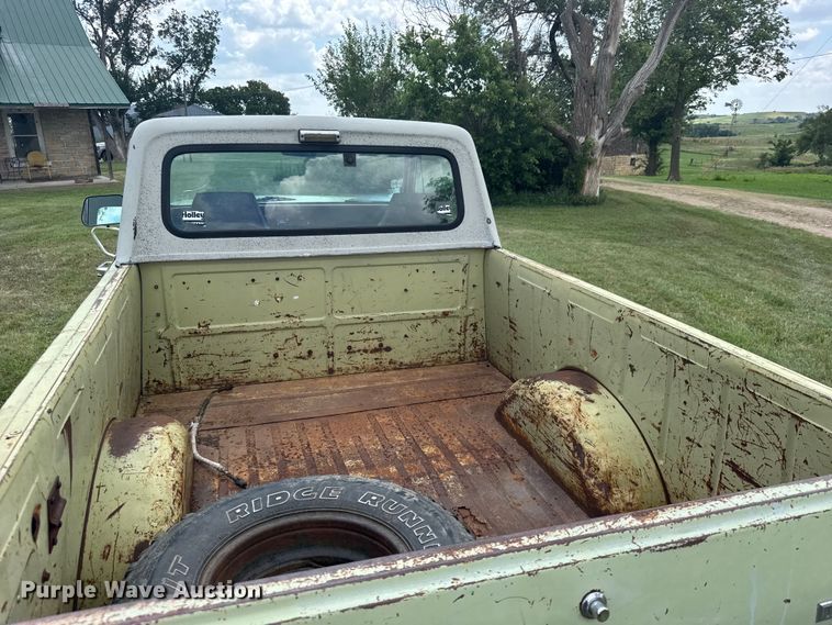 image for item EW4982 1977 International Scout pickup truck