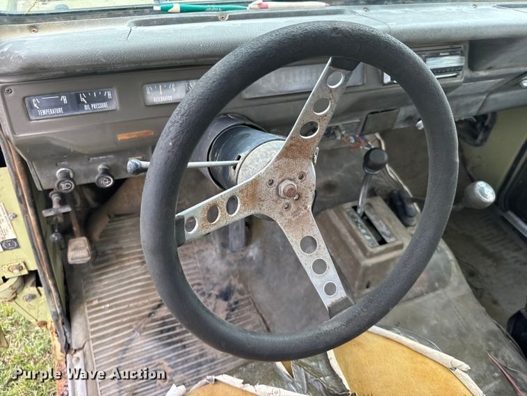 image for item EW4982 1977 International Scout pickup truck