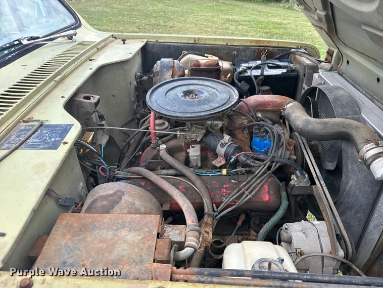 image for item EW4982 1977 International Scout pickup truck