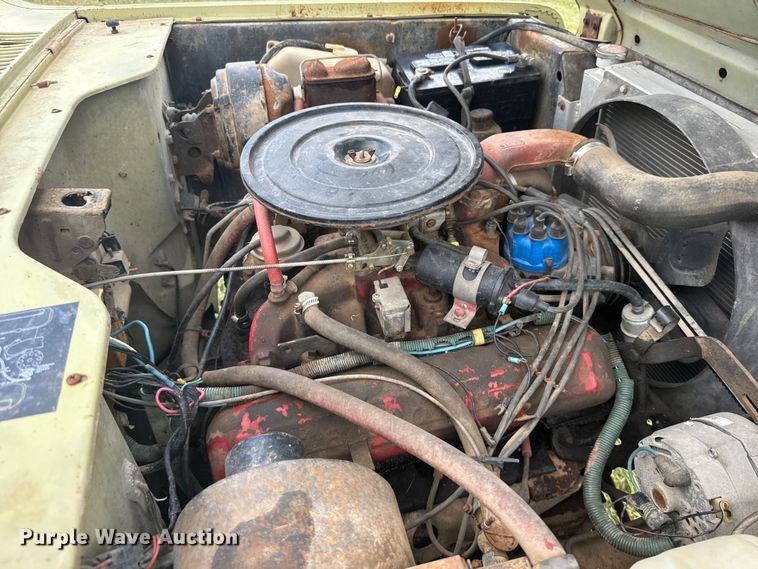 image for item EW4982 1977 International Scout pickup truck