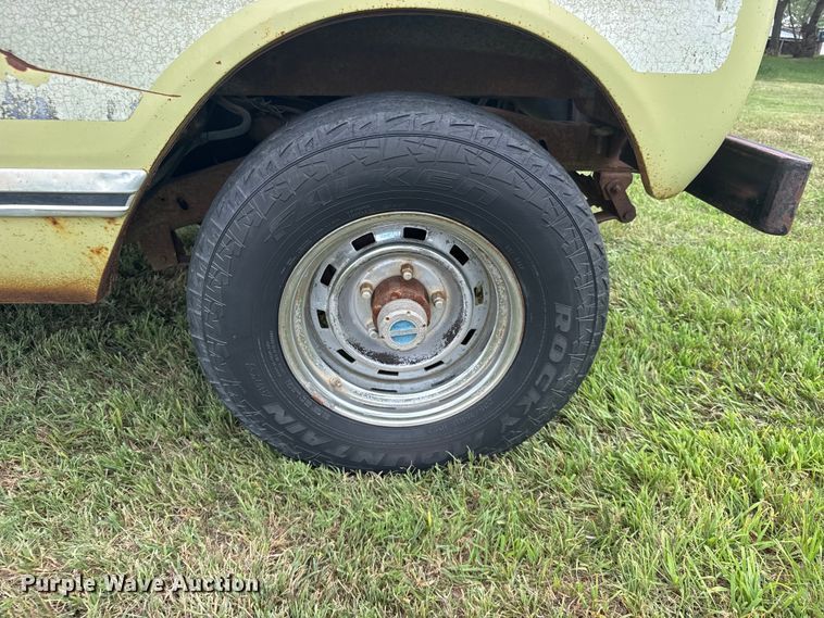 image for item EW4982 1977 International Scout pickup truck