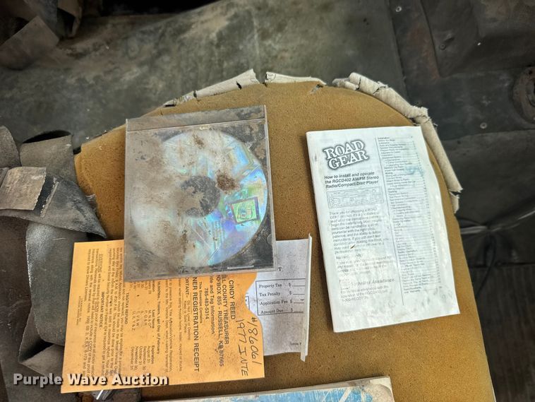 image for item EW4982 1977 International Scout pickup truck