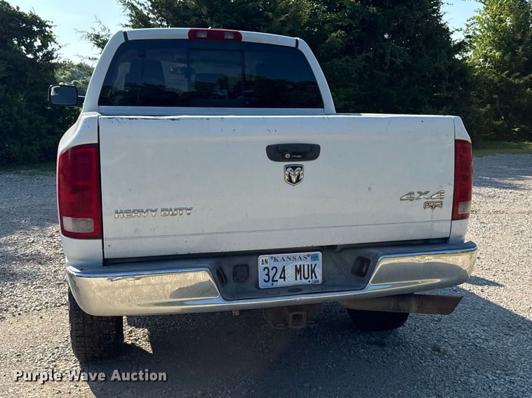 image for item EX1992 2006 Dodge Ram 3500 Crew Cab pickup truck