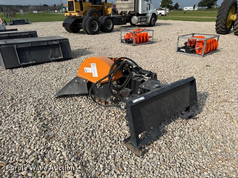 image for item EX2120 2025 Wolverine SG-13-08D skid steer stump grinder