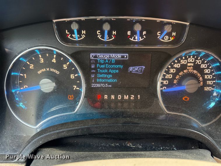 image for item EX2131 2012 Ford F150  Ext. Cab pickup truck
