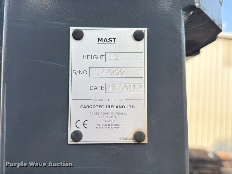 image for item EX3040 2017 Moffett M8 55.3 forklift