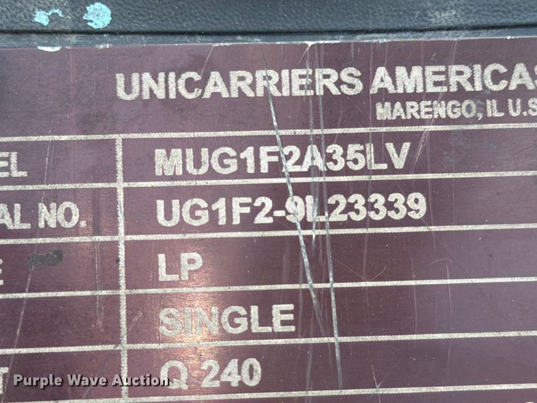 image for item EX3041 2019 UniCarriers PF70 forklift