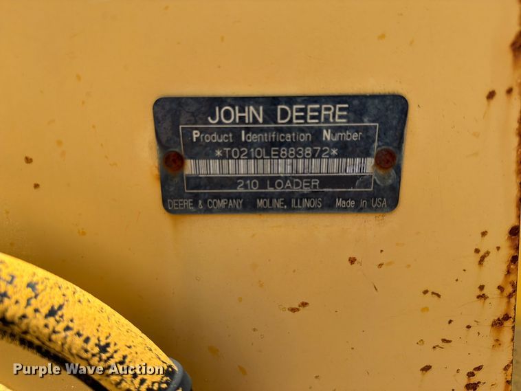 image for item EX4042 Deere 210LE 