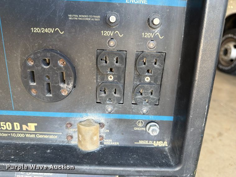 image for item EX4044 Miller Bobcat 250 D welder/generator