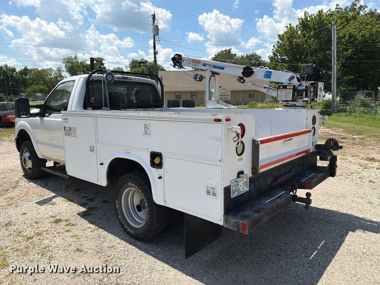image for item EX4045 2011 Ford F350 Super Duty utility bed pickup truck