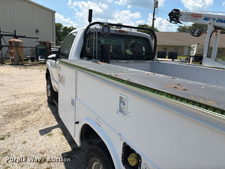image for item EX4045 2011 Ford F350 Super Duty utility bed pickup truck