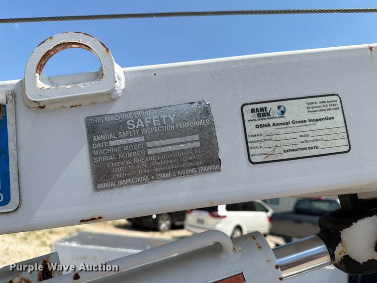 image for item EX4045 2011 Ford F350 Super Duty utility bed pickup truck