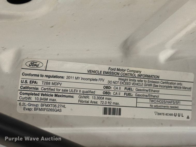 image for item EX4045 2011 Ford F350 Super Duty utility bed pickup truck