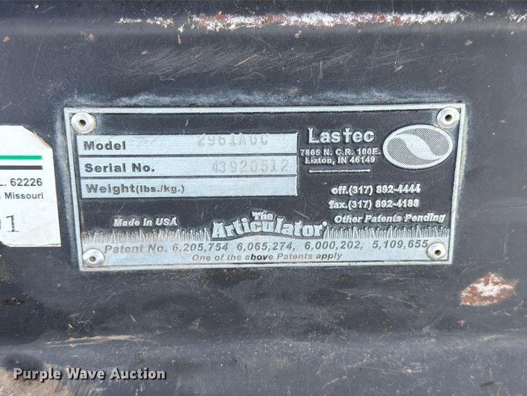 image for item EX4555 Lastec 2961AGC ZTR lawn mower