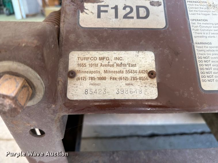 image for item EX4560 Mete-R-Martin III F12D top dresser