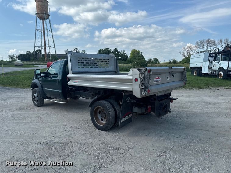 image for item FB5761 2009 Ford F450 Super Duty dump truck