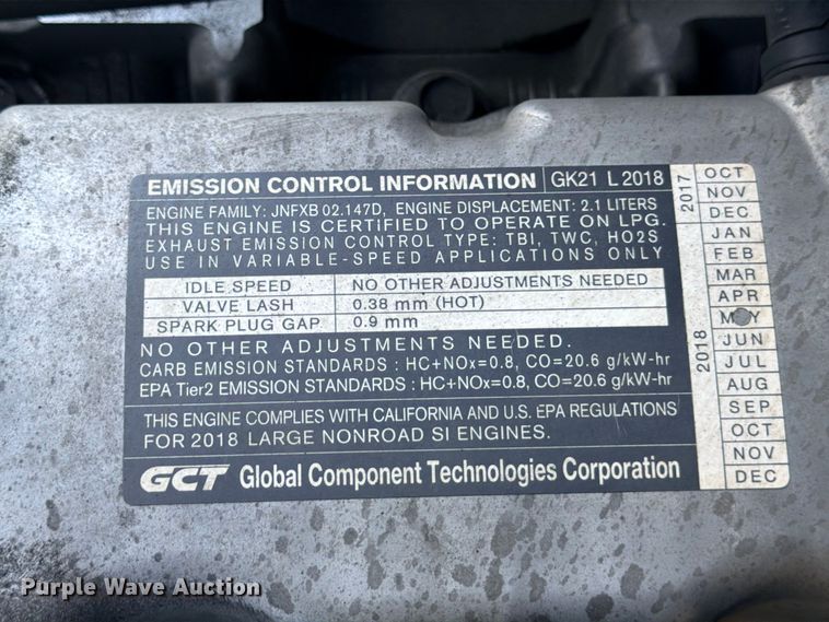 image for item FB8264 2018 UniCarriers CFS40 forklift