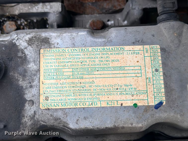 image for item FB8265 Nissan 50 forklift