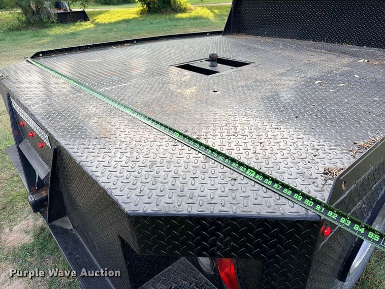 image for item FB8282 1997 Dodge Ram 3500 Ext. Cab flatbed pickup truck