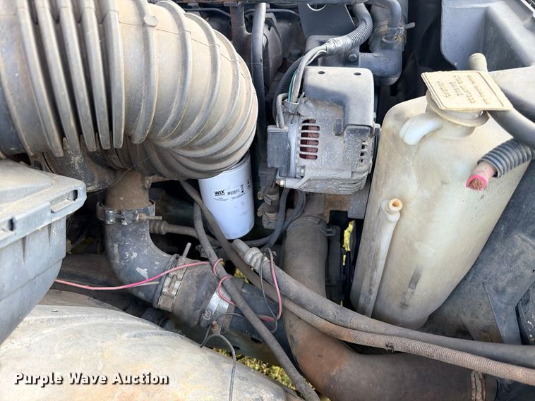 image for item FB8282 1997 Dodge Ram 3500 Ext. Cab flatbed pickup truck