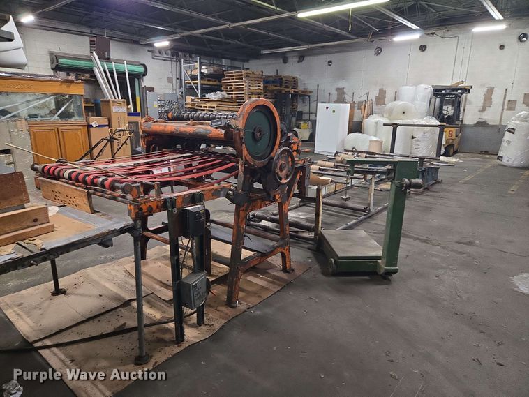 image for item FC0975  News paper machine and scale