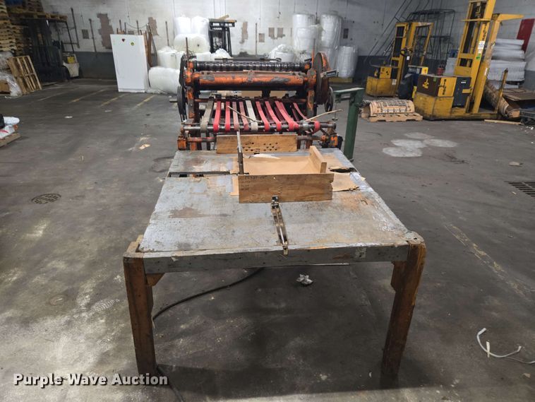 image for item FC0975  News paper machine and scale