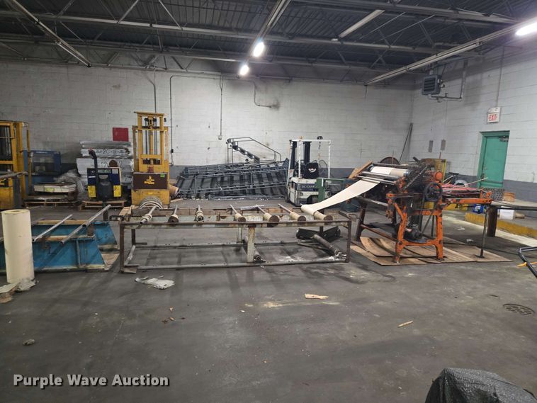 image for item FC0975  News paper machine and scale