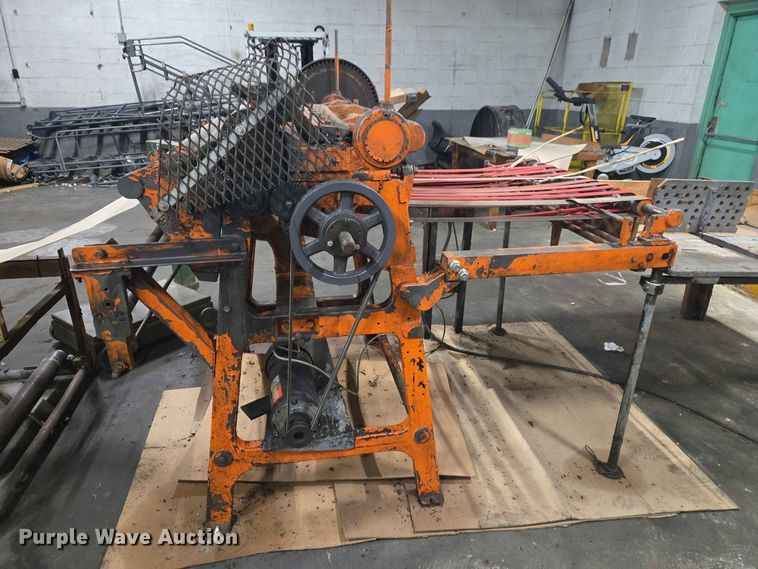 image for item FC0975  News paper machine and scale