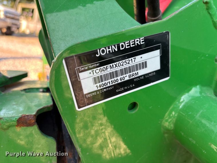 image for item FC1833 John Deere 1400/1500 broom