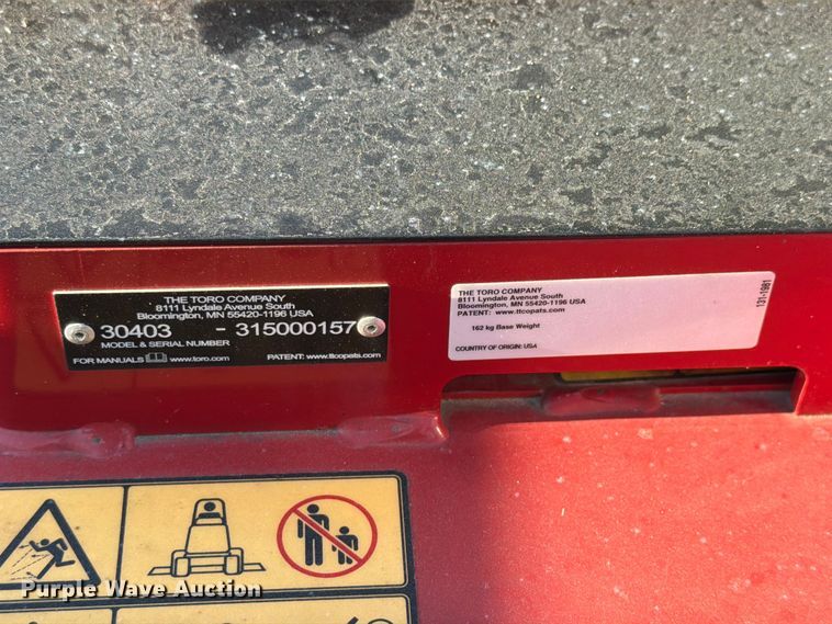 image for item FC1834 Toro 30403 mower deck