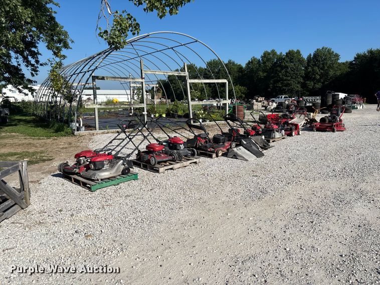 (15) lawn mowers