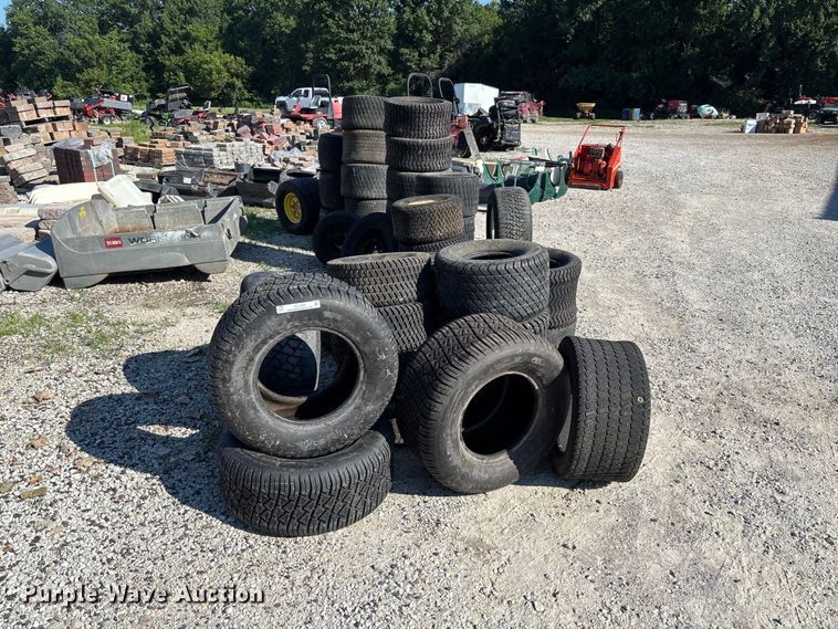 image for item FC1838 Lawn mower tires and wheels