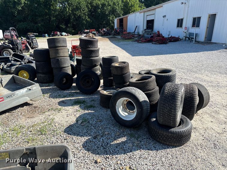 image for item FC1838 Lawn mower tires and wheels
