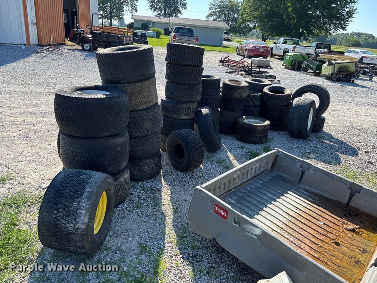 image for item FC1838 Lawn mower tires and wheels