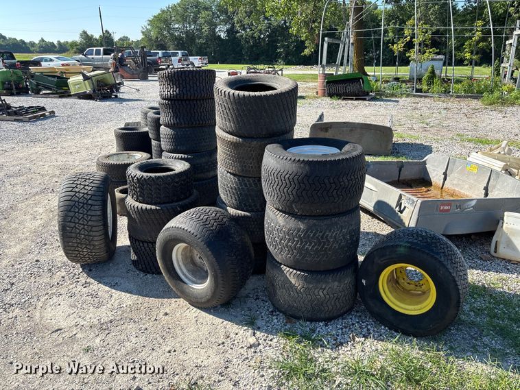 image for item FC1838 Lawn mower tires and wheels