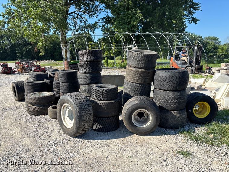 image for item FC1838 Lawn mower tires and wheels