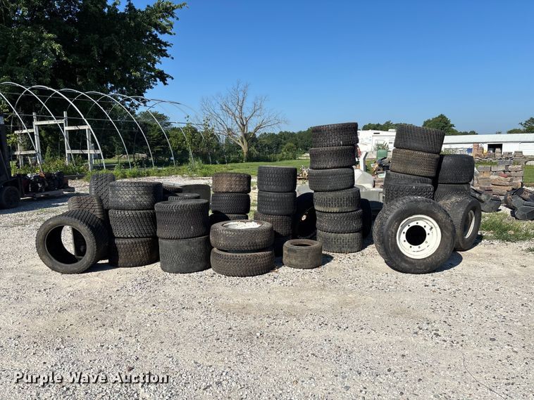 image for item FC1838 Lawn mower tires and wheels