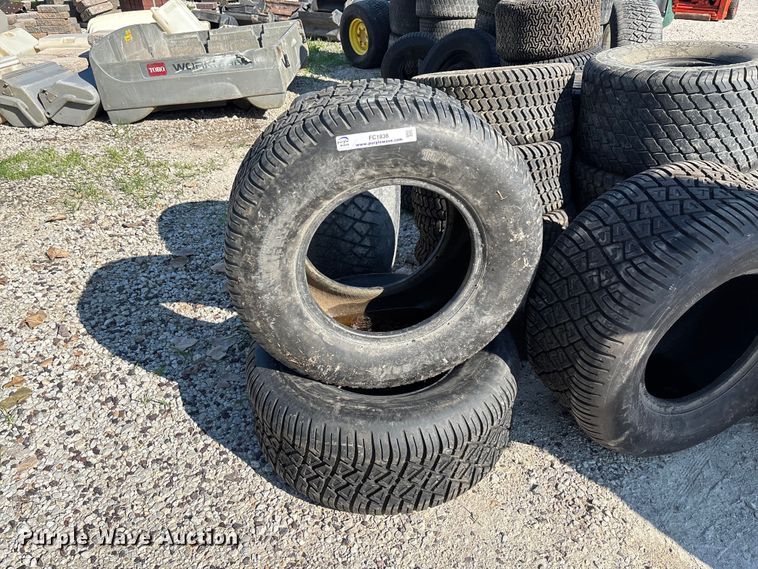 image for item FC1838 Lawn mower tires and wheels