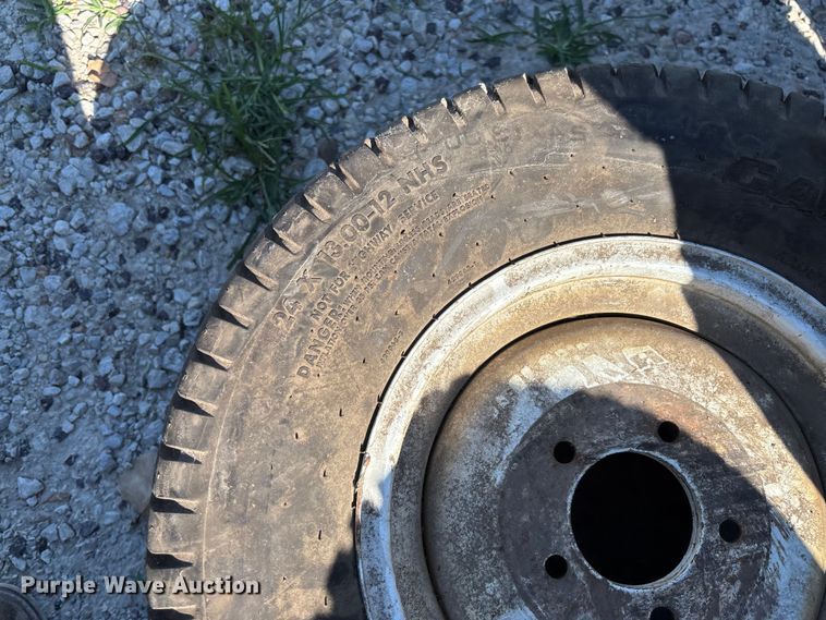 image for item FC1838 Lawn mower tires and wheels