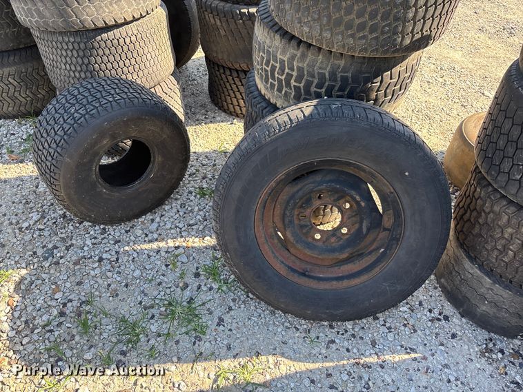 image for item FC1838 Lawn mower tires and wheels