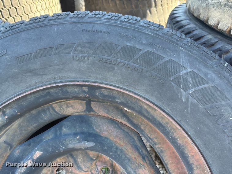image for item FC1838 Lawn mower tires and wheels