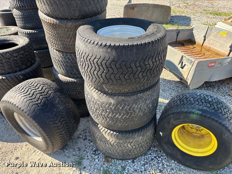 image for item FC1838 Lawn mower tires and wheels